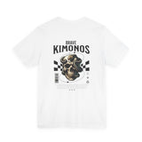 Skull Graphic Tee — Brave Kimonos Back Print Casual T-Shirt