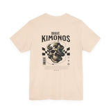 Skull Graphic Tee — Brave Kimonos Back Print Casual T-Shirt