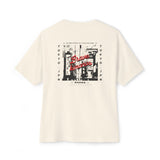 Tokyo Graphic Tee — "Brave Spirit" Oversized Boxy Shirt
