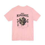 Skull Graphic Tee — Brave Kimonos Back Print Casual T-Shirt