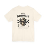 Skull Graphic Tee — Brave Kimonos Back Print Casual T-Shirt