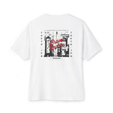 Tokyo Graphic Tee — "Brave Spirit" Oversized Boxy Shirt