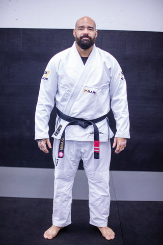 PBJJF x BRAVE Gi - White